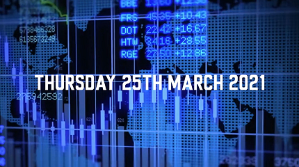 Market Update - 25th March 2021.