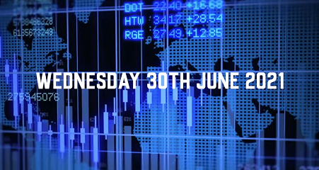 Market Update - 30th June 2021.