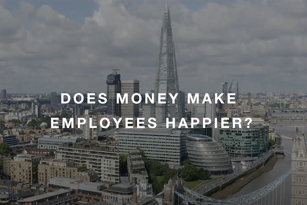 Does money make employees happier?